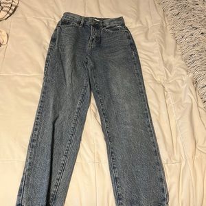 Blue denim, boyfriend, jeans